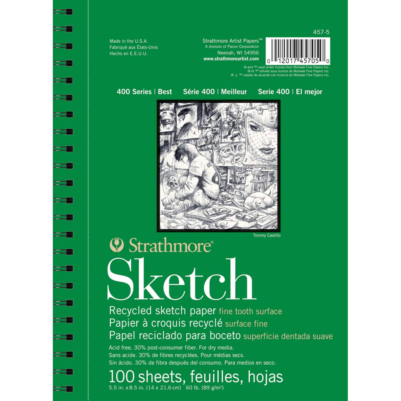 12 Pack: Strathmore® 400 Series Recycled Sketch Pad